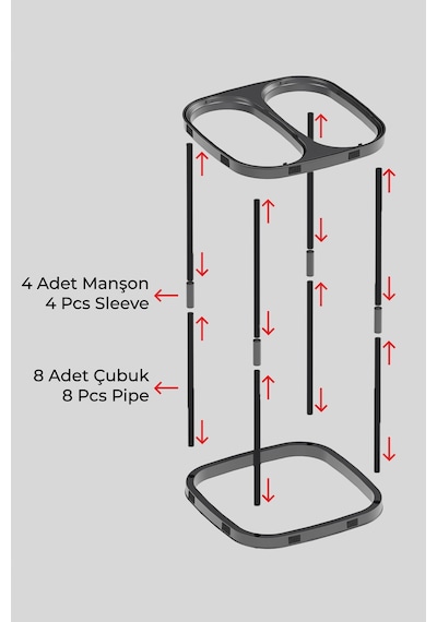İndecor Houseware Twindecor 2 Bölmeli Kirli Çamaşır Sepeti Yıkanabilir 90 Lt - Büyük Boy Katlanabilir Kirli Sepeti Koyu Gri İndecor Houseware Twindecor 2 Bölmeli Kirli Çamaşır Sepeti Yıkanabilir 90 Lt - Büyük Boy Katlanabilir Kirli Sepeti Koyu Gri