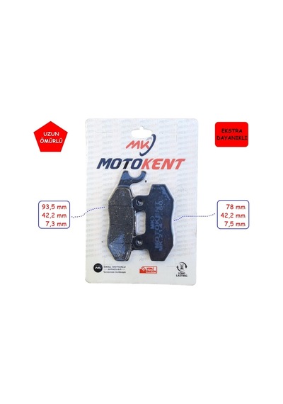 Rks Freccia 150 Ön Disk Balatası Mtk Fa214