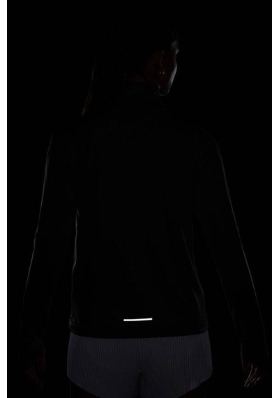 Nike Dri Fit Big Swoosh 1/4 Zip Training Runnig Sweatshirt Koşu Antrenman Üstü Siyah Siyah