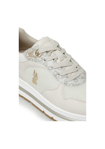 U.s. Polo Assn. Shery 4fx Bej Kadın Spor Ayakkabı 000000000101532624 Bej