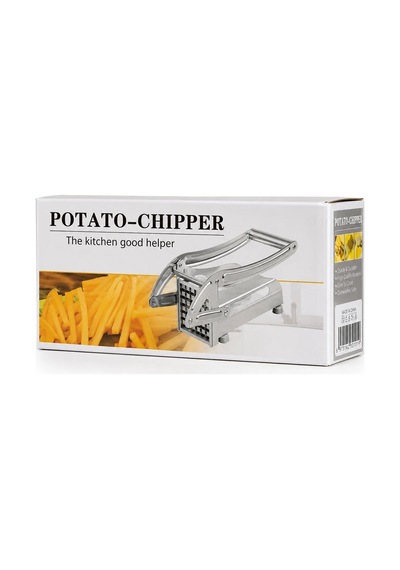 Ers- Patato-chıpper Manuel Patates - Sebze Dilimleme Makinesi Komple Metal Üstten Kollu Çok Renkli