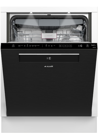 Arçelik ABM 180 D 8 Programlı 15 Kişilik Ankastre Bulaşık Makinesi