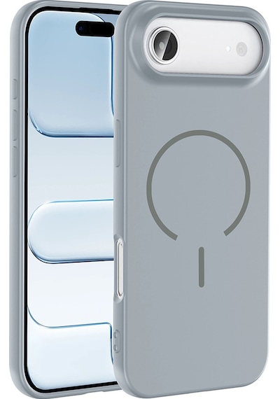 Thegencoo Apple Uyumlu iPhone 17 Air Kılıf M-safe Şarj Özellikli Tgco Meta Kapak - Lacivert