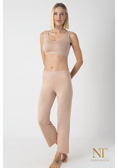 Nt Underwear Bambu İçlik Pantolon Astarı Bej - Ten