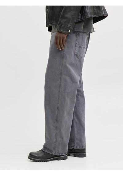 Jack & Jones Erkek Yüksek Bel Pantolon - Alex - 12288528 Iron Gate