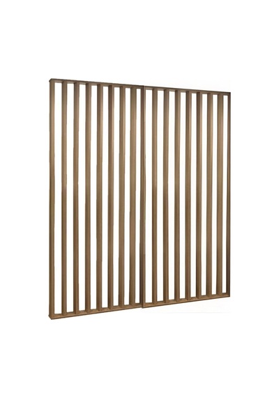 200cm X 280cm Masif Ahşap Çıtalı Paravan Oda Ayırıcı Seperatör Duvar Dekor 200cm X 280cm