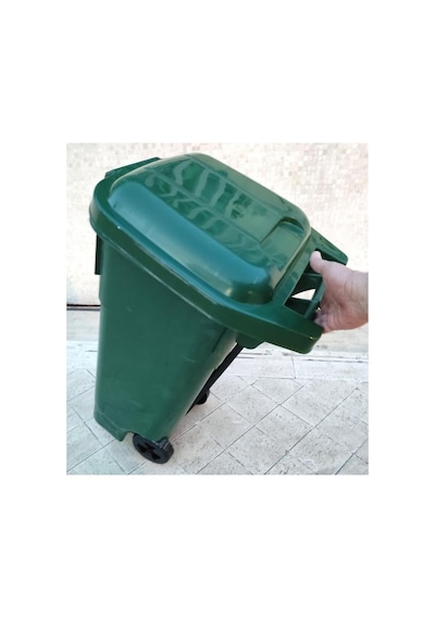 Tekerlekli Büyük Boy Pedallı 80 Litre Çöp Kovası Kapaklı Çöp Konteyneri Diğer