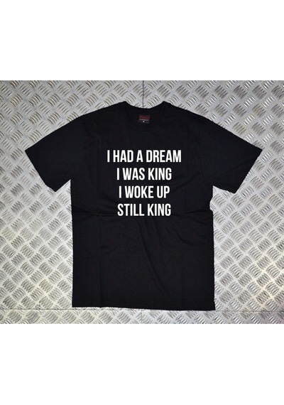 Stoned&Fame I Am Dream Baskılı T-shirt SIYAH Siyah
