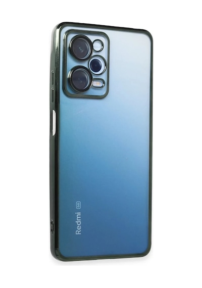 Xiaomi Redmi Note 12 Pro 5g Uyumlu Kılıf Lensli Silikon - Yeşil