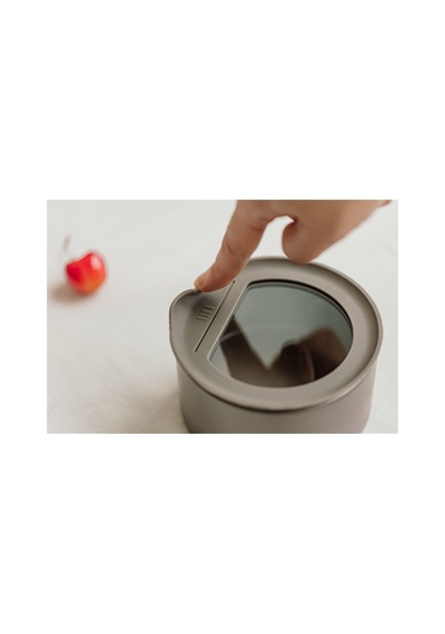 Fika One Seramik Saklama Kabı Gri 600 Ml D-neone060-07
