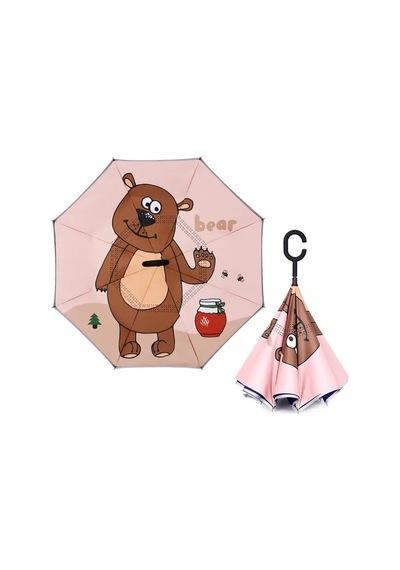 Çocuk Şemsiye Ters Şemsiye Honey Bear
