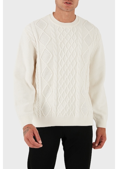 Armani Exchange Erkek Kazak Xm001331 Af13776 U0009 Beyaz Beyaz