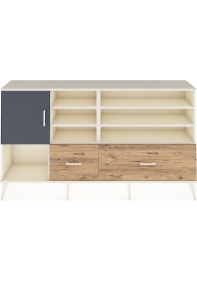 Arges Konsol 8 Raflı 2 Çekmeceli Tek Kapaklı 176x30x99 Aytaşı-antrasit/çam Antrasıt/atlas Çam - Aytası Arges Konsol 8 Raflı 2 Çekmeceli Tek Kapaklı 176x30x99 Aytaşı-antrasit/çam Antrasıt/atlas Çam - Aytası