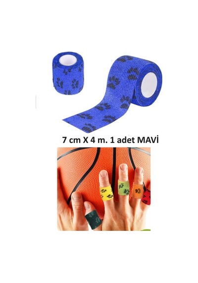 Patibon Pati Desenli Kendinden Yapışkanlı Elastik Bandaj Parmak Bilek Koruyucu Spor Bandajı Sargısı Sargı
