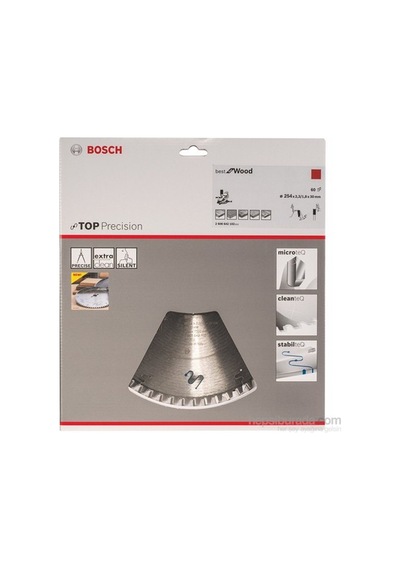 Hassas Kesim İçin Daire Testere Bıçağı, 254 X 30 X 2.3 Mm Ölçüleriyle Keskin