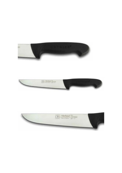 Sürbisa Kasap Bıçağı 3 No Kuşbaşı + Doğrama 61130 18.5 Cm Çok Renkli