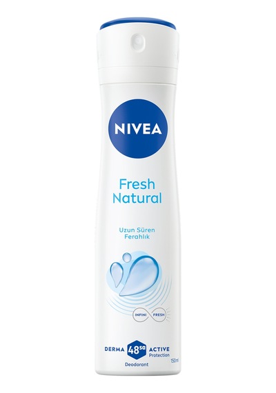 Nıvea Kadın Sprey Deodorant Fresh Natural 150 Ml 5 Adet