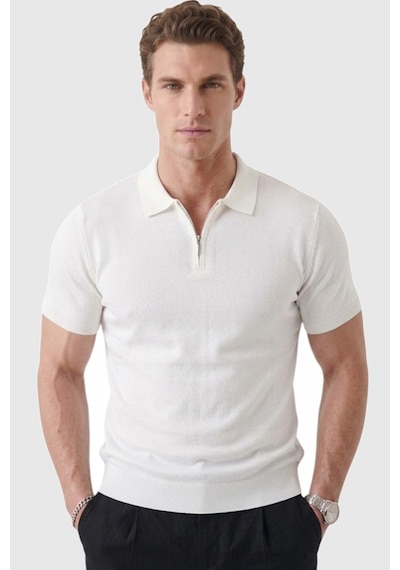 Deepsea Erkek Beyaz Slim Fit Nefes Alan Pamuklu Polo Yaka Tişört Dar Kesim Likralı Triko Tişört 2505001 Beyaz Deepsea Erkek Beyaz Slim Fit Nefes Alan Pamuklu Polo Yaka Tişört Dar Kesim Likralı Triko Tişört 2505001 Beyaz