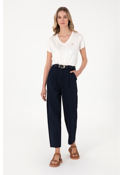 U.S. Polo Assn. Kadın Lacivert Örme Pantolon 50292417-VR033