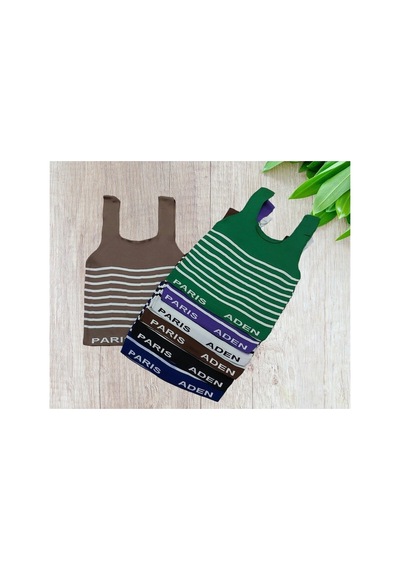 Pazarız Mavi Beyaz Çizgili Kare Yaka Atlet Triko Bluz Crop S / M / L Beden Uyumlu Mavi Beyaz Çizgili Pazarız Mavi Beyaz Çizgili Kare Yaka Atlet Triko Bluz Crop S / M / L Beden Uyumlu Mavi Beyaz Çizgili