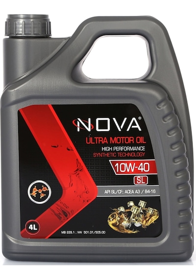 Nova 10W-40 Sl Motor Yağı 4 L
