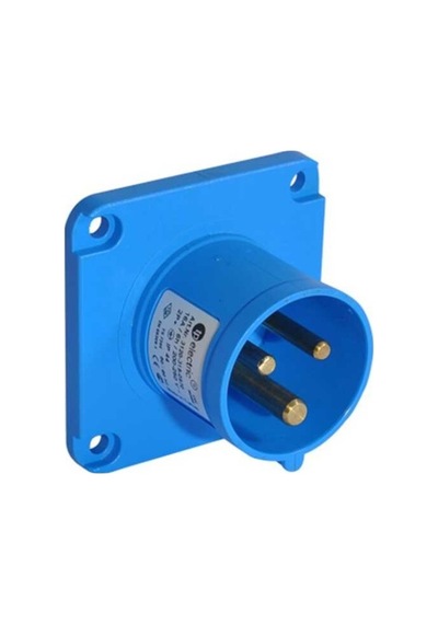 Tp Elektrik 3124 319 0970 3 x 32a Ip44 Makine Fişi Düz 70 x 70