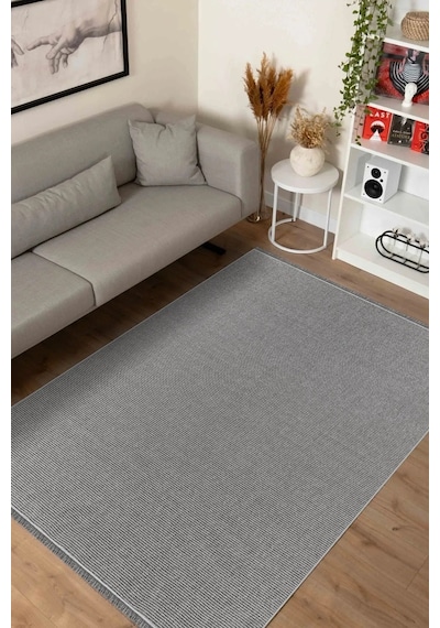 Kreasyon Halı Ecoloop Ec002 Gri Yolluk