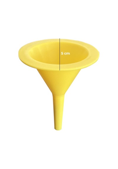 Mini Plastik Huni 5 Cm Ağız Çapı 6 Cm Boy - Parfüm, Esans Ve Dar Ağızlı Şişe Doldurma Aparatı