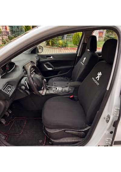 Peugeot Oto Koltuk Kılıfı Peugeot 307 Koltuk Kılıfı Peugeot 306 Kılıf Düz Siyah