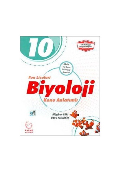 10.Sınıf Biyoloji Konu Anlatım Fen Liseleri için - Palme Yay