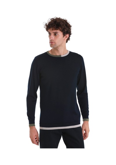 Hatemoğlu Lacivert Regular Fit Düz Bisiklet Yaka Yünlü Triko Kazak 34122023a001 005 Lacivert Hatemoğlu Lacivert Regular Fit Düz Bisiklet Yaka Yünlü Triko Kazak 34122023a001 005 Lacivert