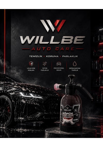 Willbe Auto Care Manuel Köpük Pompası 2l