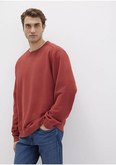 Mavi Koyu Kırmızı Erkek Sweatshirt M0s10482-70457 Koyu Kırmızı