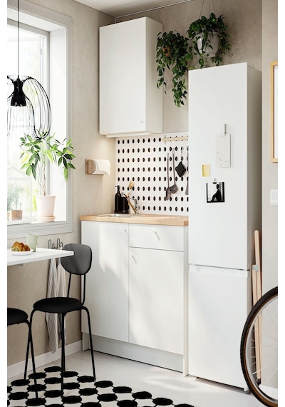 Ikea Beyaz Çok Amaçlı Mutfak Dolabı 120x61x220 Cm