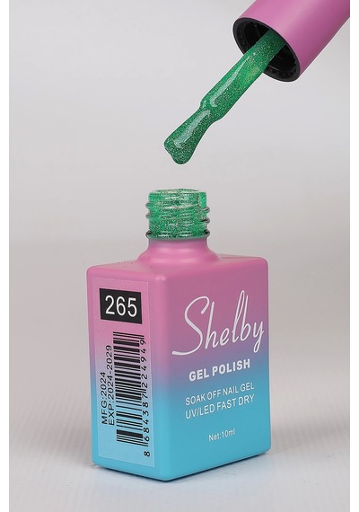Shelby 10 Ml. A265 Disko Yaz Renk Kalıcı Oje