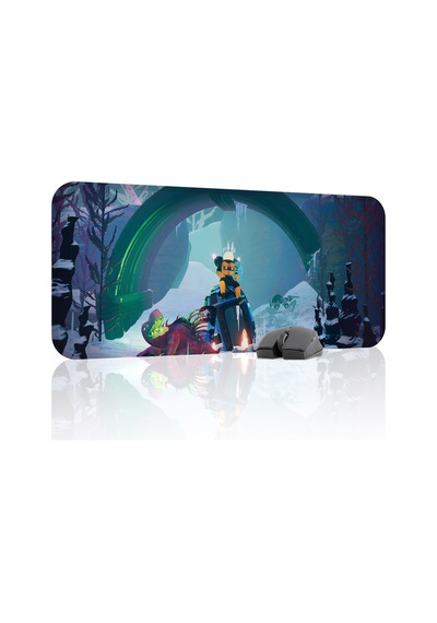 Risk Of Rain Kaymaz Dikişli Kauçuk Oyuncu Mousepad V4 - 70x30 Xl Gaming Mouse Pad Fare Altlığı