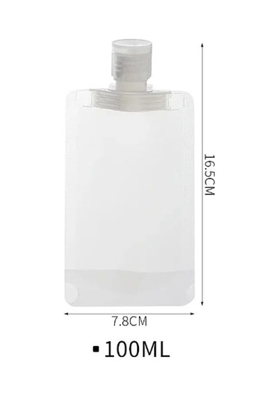 3 Adet 100ml Krem Şampuan Kabı Tekrar Kullanılabilir Set Diğer