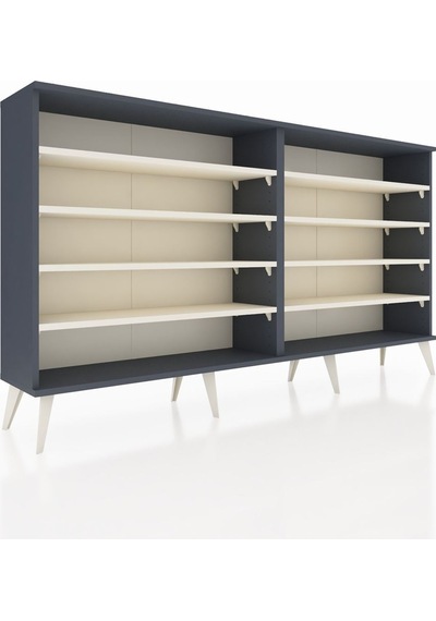 Arges Konsol 8 Raflı 176x30x99 Antrasit-antrasit/aytaşı Antrasıt/aytası - Antrasıt Arges Konsol 8 Raflı 176x30x99 Antrasit-antrasit/aytaşı Antrasıt/aytası - Antrasıt
