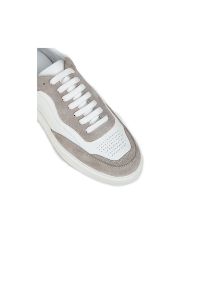Deery Erkek Hakiki Deri Beyaz Sneaker Ayakkabı - 02013mbyze01 Beyaz