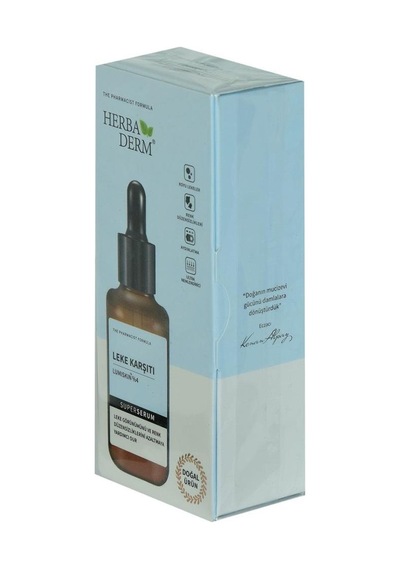 Herbaderm Leke Karşıtı Renk Düzensizliklerine Yüz Serumu 30 ML
