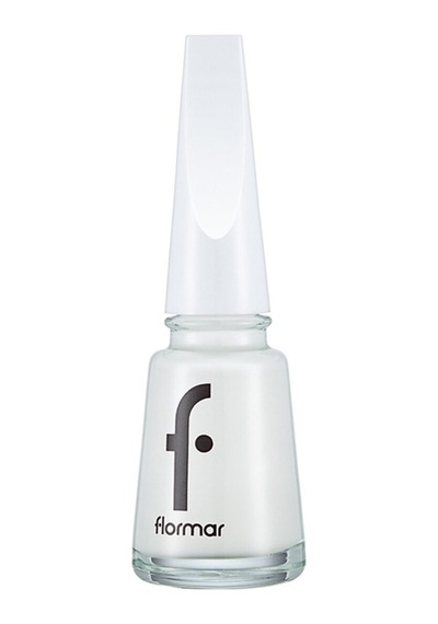Flormar Nail Enamel Uzun Süre Kalıcı Besleyici Oje - 400 Bright White - 8 Adet Tarı
