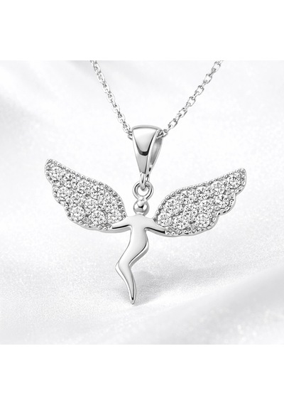 Gümüş Meleğim Bayan Kolye - Pnd47066077 01 - Gold