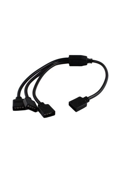 RGB Şerit 4 Pin LED Çoklayıcı Splitter Tek Kumanda 3 Çıkış Kablo RGB Şerit 4 Pin LED Çoklayıcı Splitter Tek Kumanda 3 Çıkış Kablo
