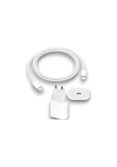 Apple Uyumlu  iPhone 11 Pro 12 Max 20w Hızlı Şarj Aleti Ve Kablosu 14