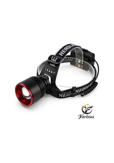 Small Sun Sm-f786t 30w 3000 Lümen Zoomlu Sensörlü Şarjlı Kafa Feneri Yedek Bataryalı Siyah