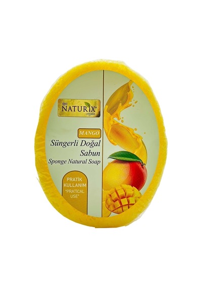 Mango Süngerli Sabun 150 Gr Peeling Etkili Ve Nemlendirici Sabun