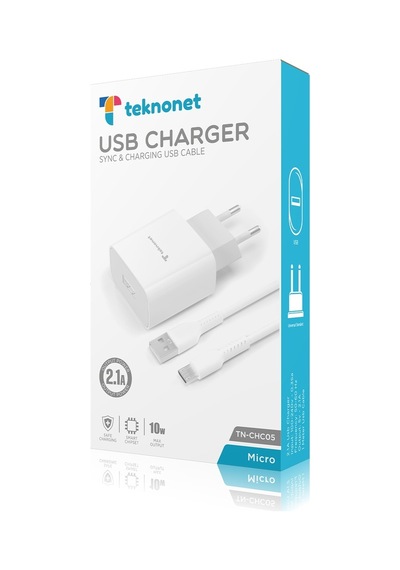 Teknonet 2100 Mah Hızlı Şarj Cihazı Micro Data Kablo (537116295)