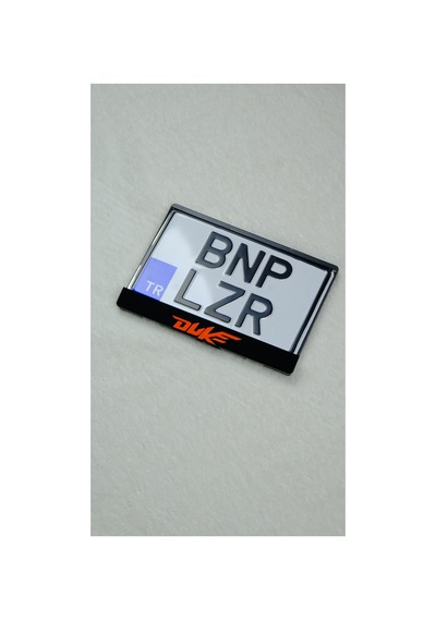 Kişiye Özel Lazer Kesim Plakalık Motosiklet Duke - 620553816