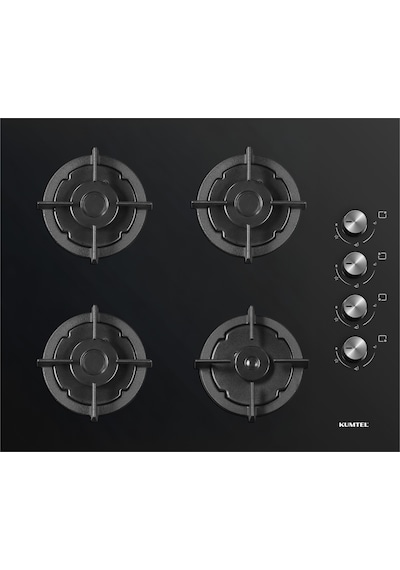 Kumtel KO-40TSHDF Set Üstü Cam Döküm Izgaralı Ocak