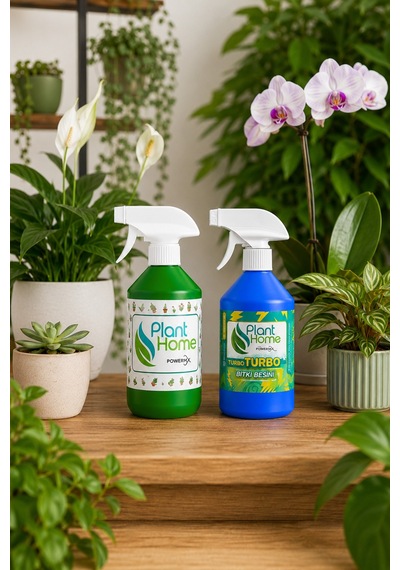 Bitki Besini Seti Genel Sıvı Besin Ve Turbo Booster 2 X 500 Ml 1 L